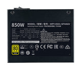Cooler Master V850 SFX Gold,Fuente de Alimentación 850W 80 PLUS Fully Modular,PSU SFF/mini-ITX, Ventilador Silencioso FDB 92mm, Modo Semi-Fanless,Soporte SFX/ATX,Plug UE, 1 Unidad