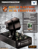 Thrustmaster - Hotas Warthog Dual Throttle - Réplica de mandos de potencia dobles del A-10C con licencia de la U.S. Air - Force para PC (Windows)