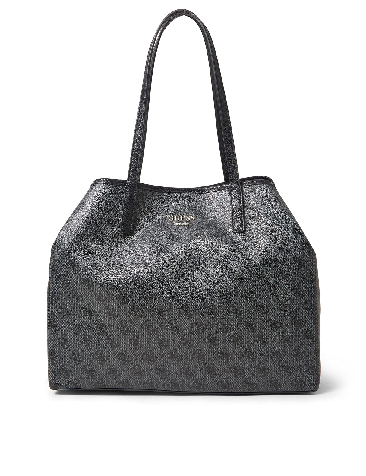 Guess - Vikky, Bolsos totes Mujer, Negro (Coal/Coa), 39.5x31x18 cm (W x H L)