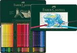 Faber-Castell 117560 - Estuche de Metal con 60 Lápices de Colores Acuarelables - Multicolor