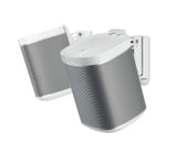 Flexson Soporte de Pared para Sonos One, One SL y Play:1 - Blanco (Par)
