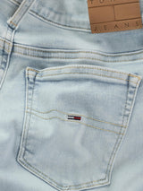 Tommy Jeans Nora MD Skn ANK Zip Bi1213 Dw0Dw20034 Ceñido, Denim (Denim Ultra Light), 34W / 28L para Mujer