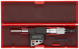 Starrett 762XFL - Cabezal de micrómetro digital, eje no giratorio, rango de 0-1 pulgada, graduación de 0.01 pulgadas, precisión de +/-0.000 pulgadas, dedal de fricción, tuerca de bloqueo, cara de