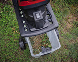Einhell Trituradora eléctrica de cuchillas GC-KS 2540 CB (2 cuchilla reversibles acero especial, gran boca de tolva, interruptor protección motor, recogedor de 55l, asa de transporte incl. prensador)
