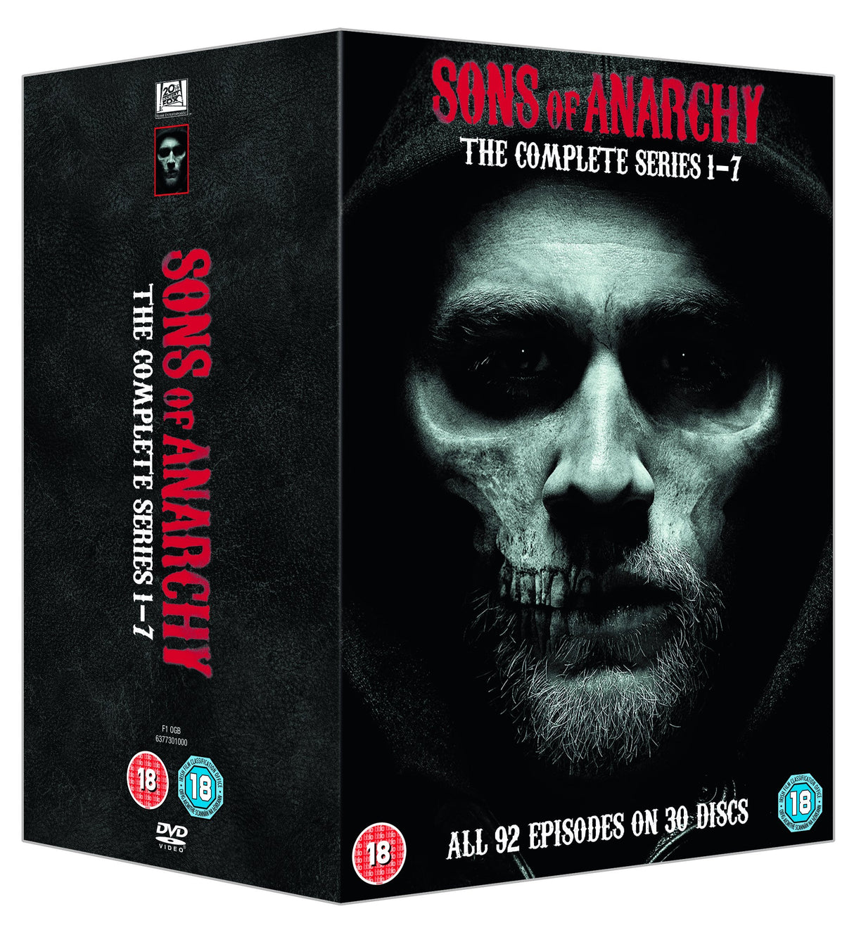 Sons Of Anarchy Seasons 1-7 DVD [Internacional]