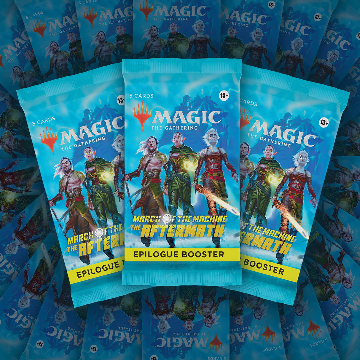 Caja de sobres del epílogo de Marcha de las máquinas: las secuelas, de Magic: The Gathering | 24 sobres (120 cartas de Magic) (Versión en Español)