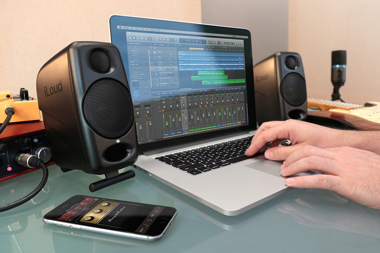 IK Multimedia iLoud Micro Monitor Speaker, Black