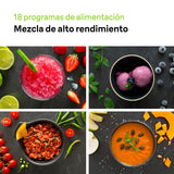 Braun Batidora PowerBlend JB 9040 de Válvula Triangular, 10 Ajustes de Velocidad Manual + Botón Pulse, Motor de 1600W, Vaso de 2L, Fácil de Limpiar, Negra