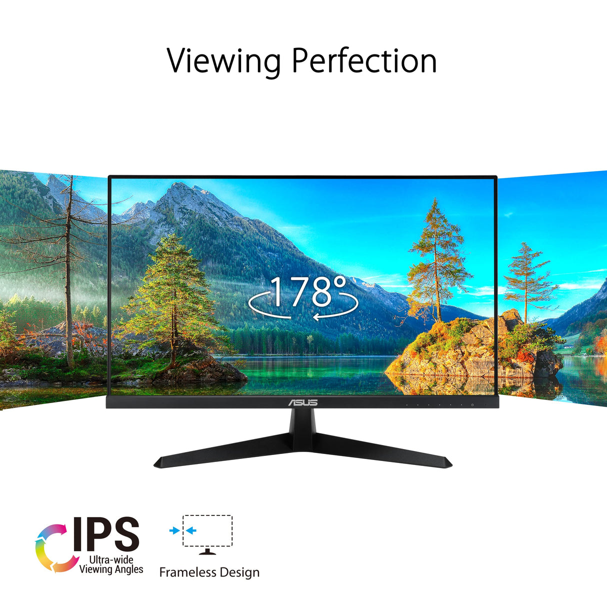 ASUS Monitor de juegos VY279HGE Eye Care 27" FHD (IPS, 144Hz, SmoothMotion, 1ms (MPRT), FreeSync Premium, tecnología Eye Care Plus, filtro de luz azul, sin parpadeo, tratamiento antibacteriano)