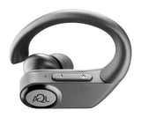 AQL Sport Boost Charge | Auriculares Bluetooth | Auriculares Bluetooth Deportivos - Estéreo Inalámbrico - Impermeable - Estuche de Carga para 5 Cargas - Negro