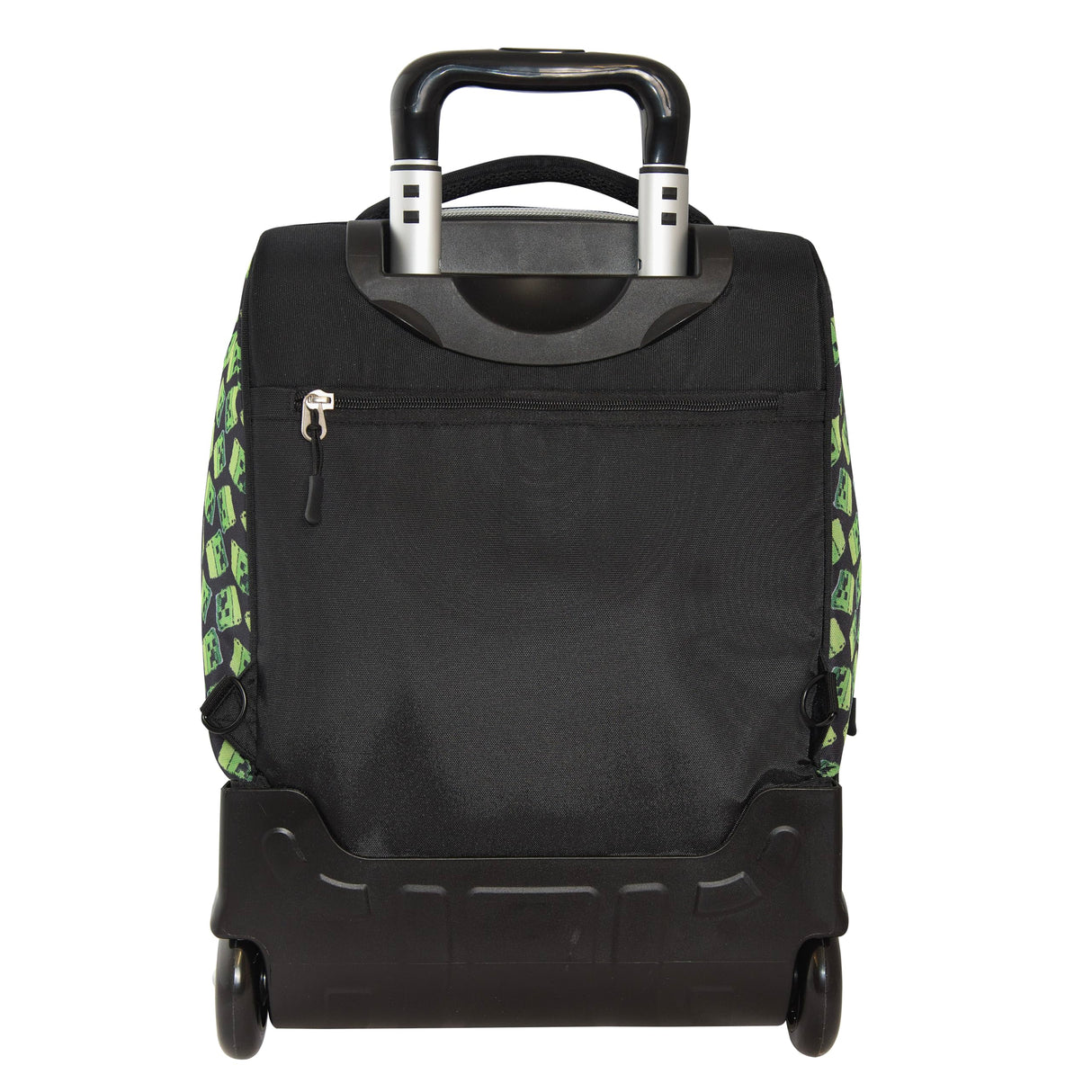 Franco Cosimo Panini Zaino, Mochila ORG.Trolley Premium Minecraft Movie Unisex niños, Negro/Verde, Medium