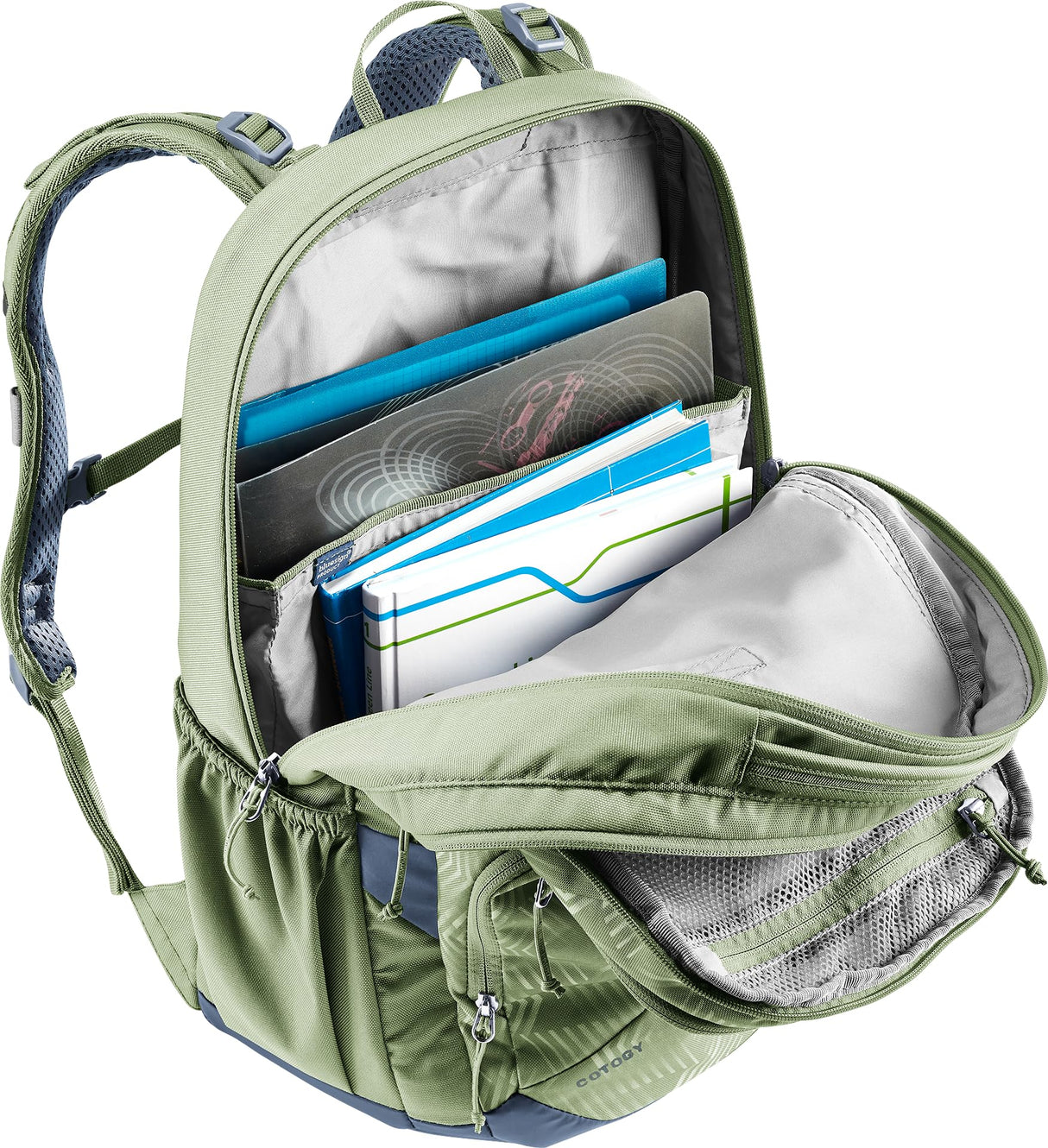 deuter - Cotogy, Mochila escolar Niños unisex, grove ripple-grove, 26 L -