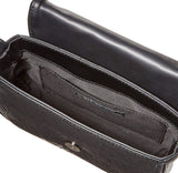 Armani Exchange Liz-Small Shoulder Strap, Crossbody Medium para Mujer, Negro (Nero-Black), 14x8x20 Centimeters (B x H x T)