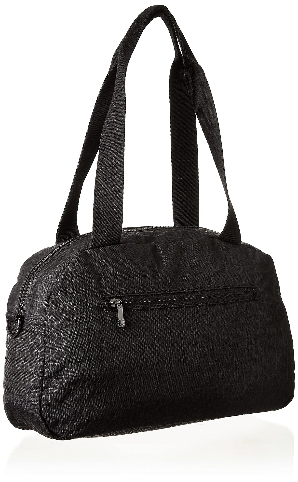 Kipling Cool Defea Bandolera Mediana, Signature Emb (Negro)