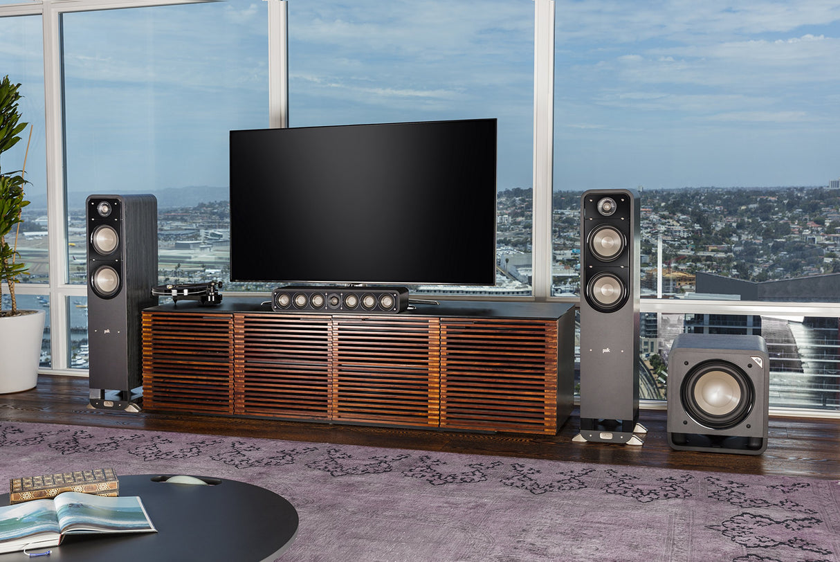 Polk Audio, HTS 10 Subwoofer schwarz