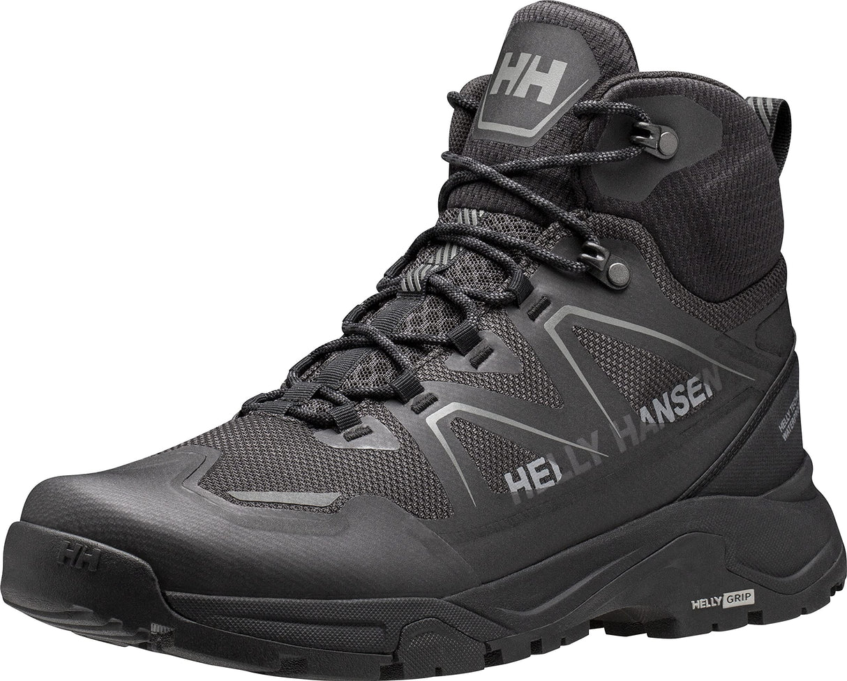 Helly Hansen Hombre Botas de Montaña Cascade Mid Cut, Negro, 45