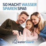 iQ water Guard – Detector de Agua Inteligente con función de Alarma de Agua 92dB & WiFi – Water Guard – Monitor de Agua para Smartphone – Contador de Consumo de Agua WiFi, monitoreo del Consumo de