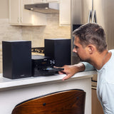 Philips Audio M4505/12 Micro Music System with Bluetooth (Dab+/FM Radio, USB, CD, MP3-CD, 60 W, Audio-In, USB Port for Charging, Bass-Reflex Loudspeakers, Digital Sound Control)
