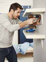 Black+Decker ASD184KB Autosense - Taladradora inalámbrica (18 V, 2 baterías de iones de litio de 1,5 Ah, con cargador y maletín)