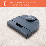 Neato Robotics D8 - Robot Aspirador Inteligente - Navegación láser - Batería de larga duración de 100 minutos - 700ml depósito de polvo - Auto Recarga - Ideal para suelos y alfombras