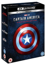 Captain America Trilogy [4k Ultra-HD + Blu-Ray]