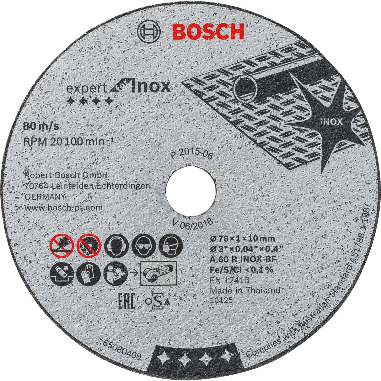 Bosch Professional 12V System GWS 12V-76 - Amoladora angular a batería (Ø 76 mm, 19500 rpm, 3 discos, 2 baterías x 3,0 Ah, en L-BOXX)