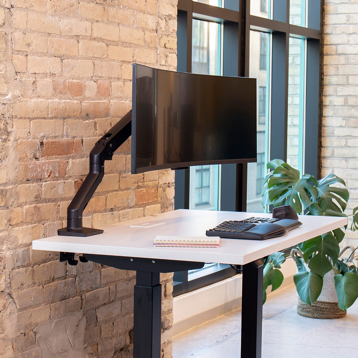 Ergotron HX Desk Monitor Arm MBK ACCS