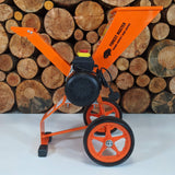 Forest Master Trituradora de 2800 W, 4 PS, Rama de Hojas de Madera, trituradora de jardín, trituradora eléctrica