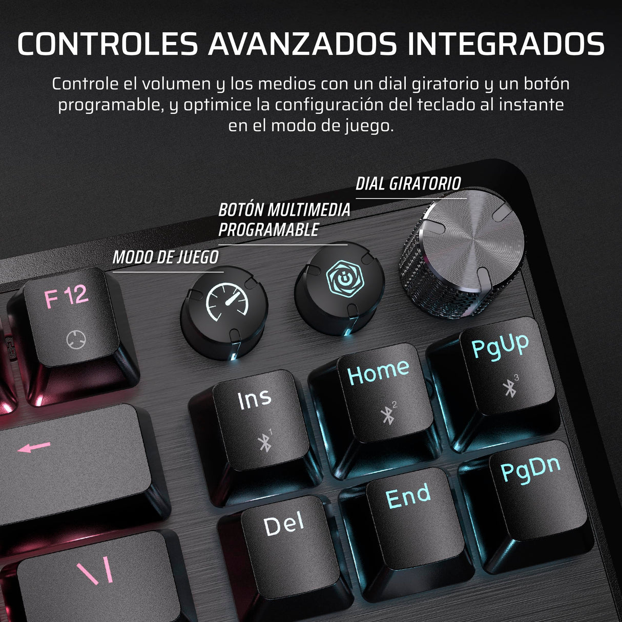 CORSAIR K70 CORE TKL WIRELESS RGB Teclado Mecánico Tenkeyless para Juegos – Interruptores Lineales CORSAIR MLX Red v2 Prelubricados, SOCD, Amortiguación Acústica, Tapas de ABS, QWERTY ES – Negro