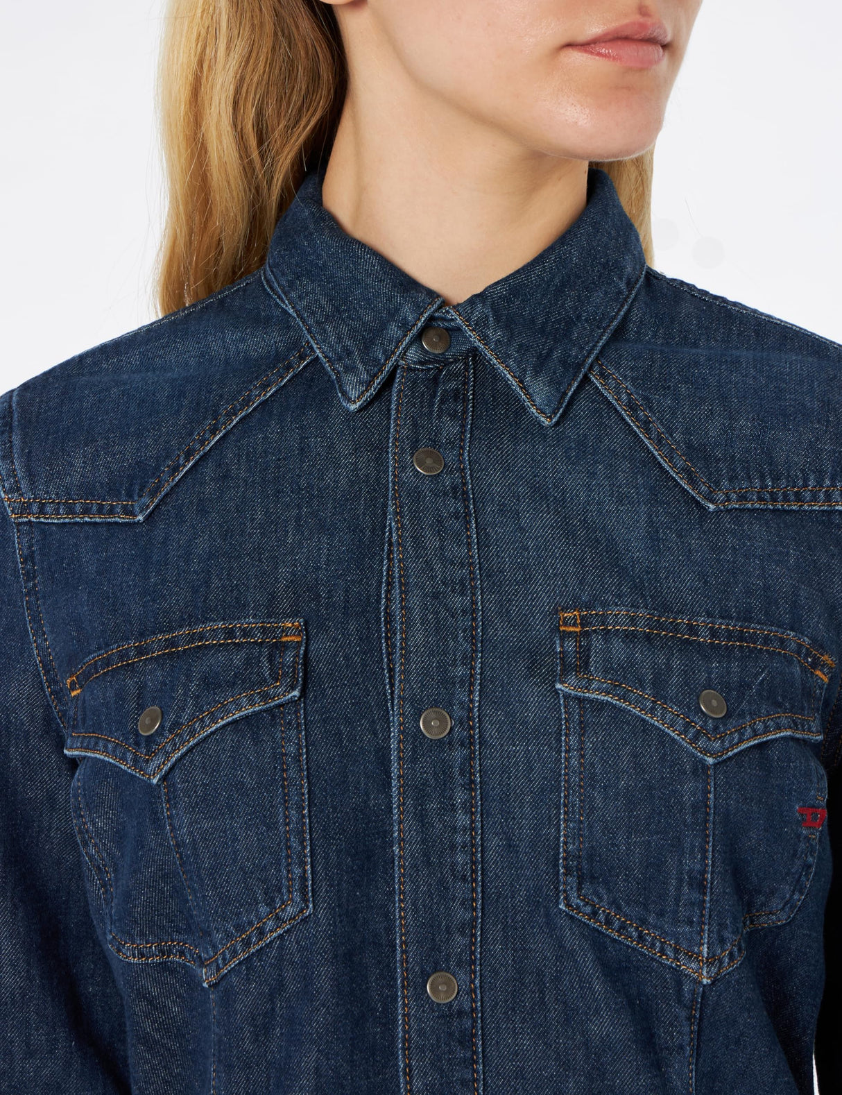 Diesel DE- Waves Camicia Camisa, 01, M para Mujer