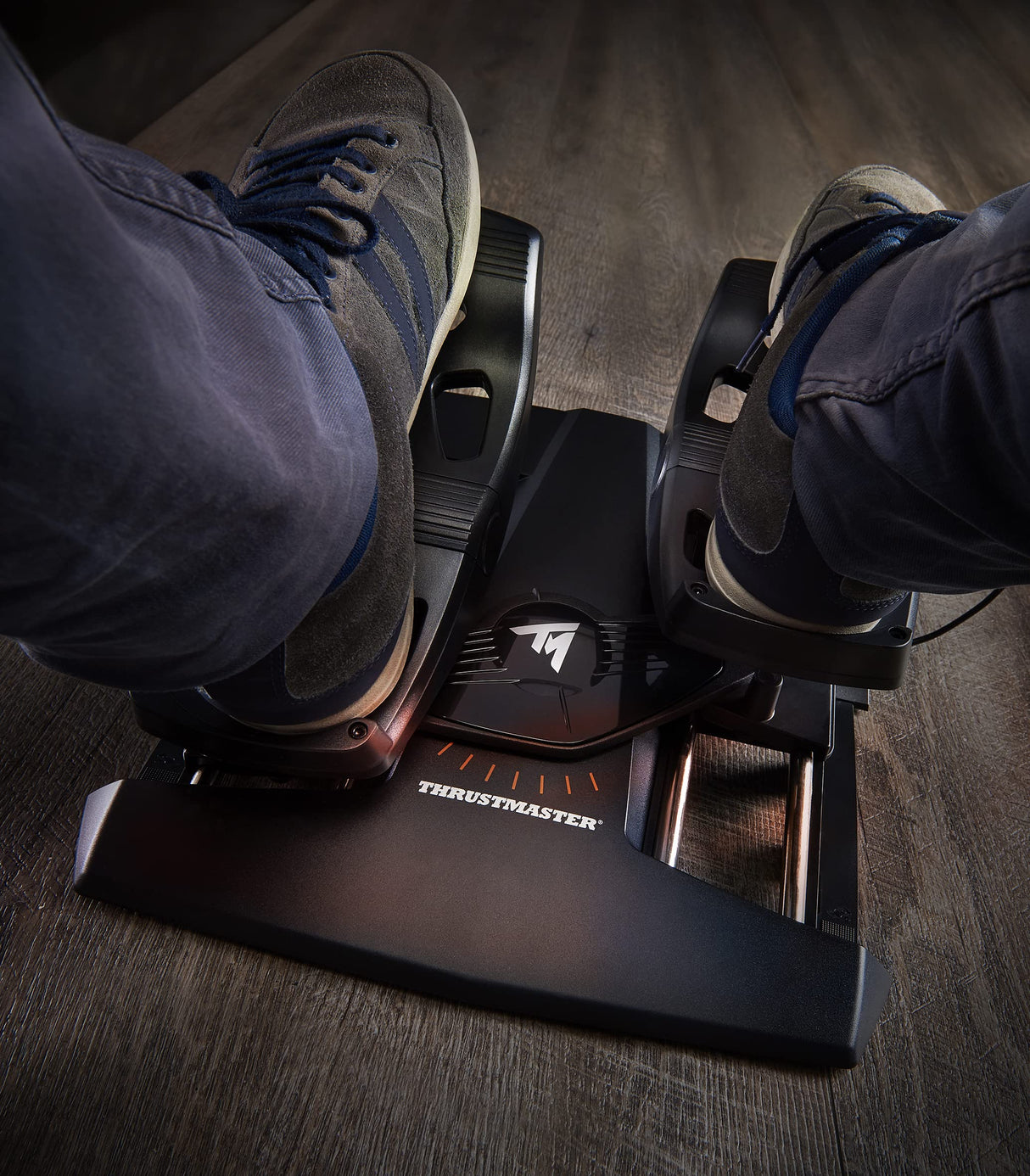Thrustmaster TFRP - T. Flight Rudder Pedals - Compatible en PC con todos los joysticks del mercado