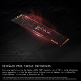 SANDISK Optimus GX Pro 8100 PCIe Gen 5 NVMe SSD 8 TB (velocidades de Lectura/Escritura secuenciales de hasta 14 900/13 200 MB/s, TLC 3D CBA NAND, hasta 4 800 TBW)