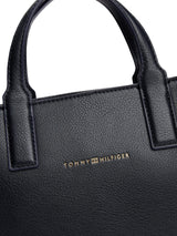 Tommy Hilfiger Bolso Tote Mujer Logotape Mini pequeño, Azul (Space Blue Corp), Talla Única