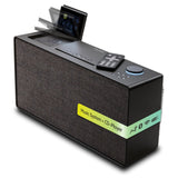 Sistema de música doméstica Pure Evoke Home Todo en uno con Radio Dab+ /FM, Radio por Internet, podcasts, Spotify Connect, Bluetooth, CD y una Potente Salida de Audio estéreo de 100 W, Negro café