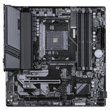 GIGABYTE B550M Gaming X WIFI6 Placa Base - Procesadores AMD Ryzen 5000, VRM de 5+3 Fases, hasta 3200 MHz DDR4, 1x M.2 PCIe 4.0 + 1x M.2 PCIe 3.0, Wi-Fi 6, LAN 1 GbE, USB 3.2 Gen 1