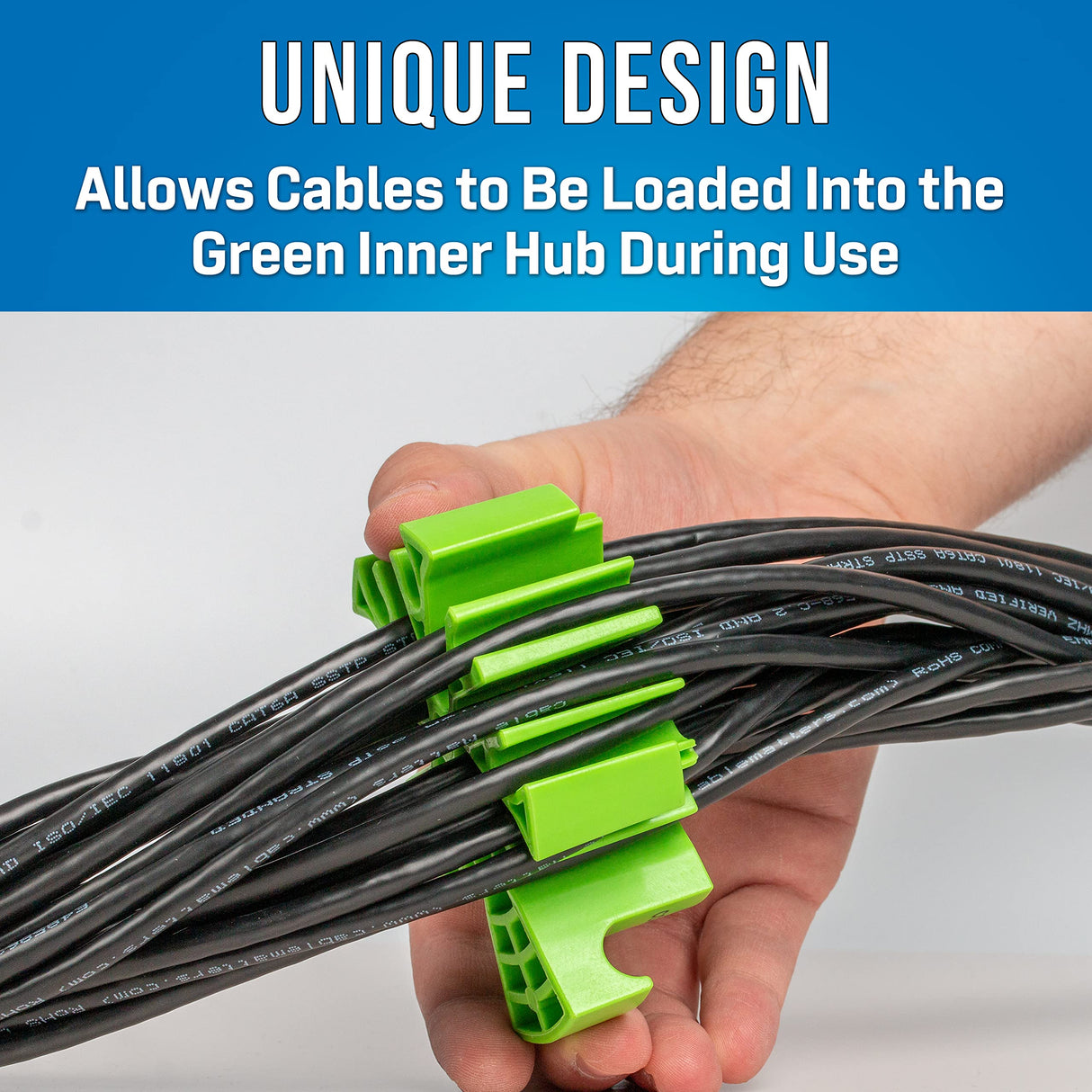 Jonard Tools CCB-34 - Herramienta organizadora de peine de cables, peine de alambre, aparador de cables, herramienta organizadora, peine Ethernet, cable de red, peine de cable de datos, aparador de
