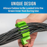 Jonard Tools CCB-34 - Herramienta organizadora de peine de cables, peine de alambre, aparador de cables, herramienta organizadora, peine Ethernet, cable de red, peine de cable de datos, aparador de