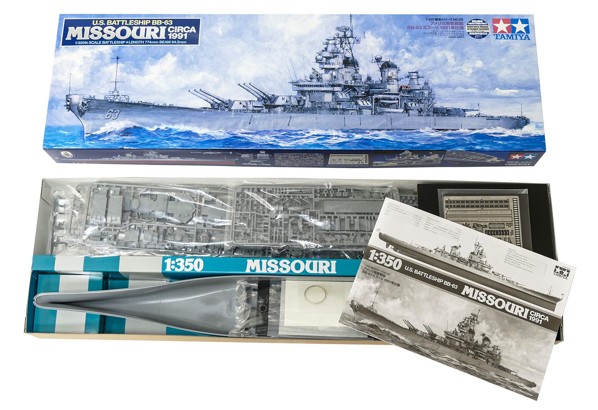 Tamiya - Barco de modelismo Escala 1:350