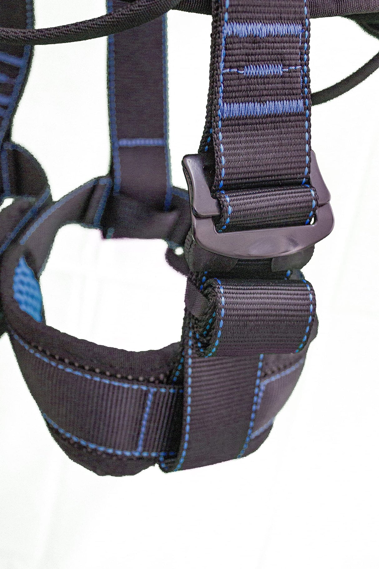 Irudek WIND BLUE 3 L-XXL – Arnés anticaídas con anclaje ventral de aluminio, cinturón IRUPAD Holetech, hebillas automáticas K-EASY, sistema ANTISLIP, portaganchos y chip NFC Ready