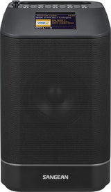 Sangean WFS58 Dab+ Radio | FM | WiFi y Altavoz Bluetooth | Radio de Internet portátil con NFC | WiFi | Negro