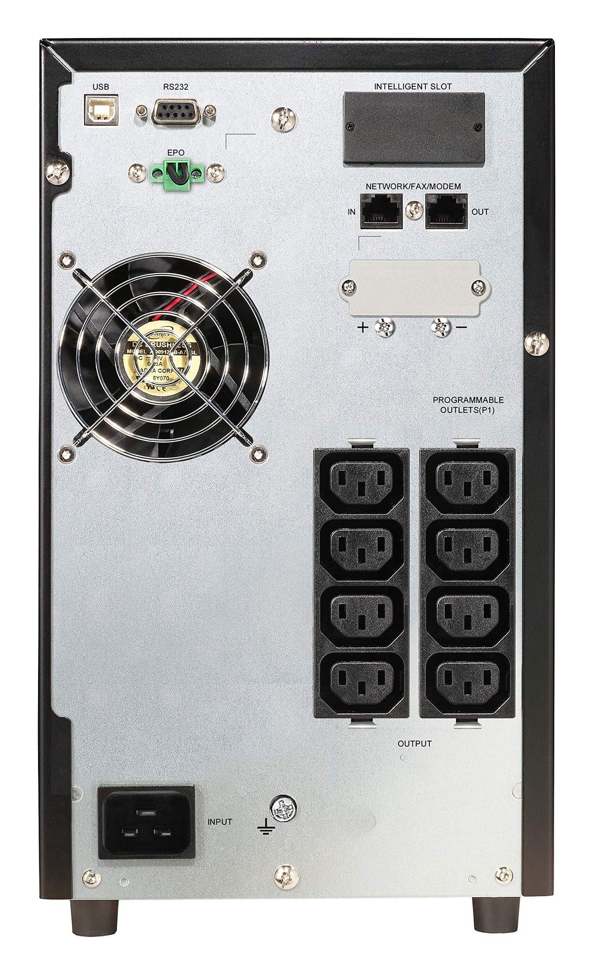 Lapara LA-ON-2K-LCD-V10 Sistema de Alimentación Ininterrumpida SAI 2000VA 2000W LCD Online
