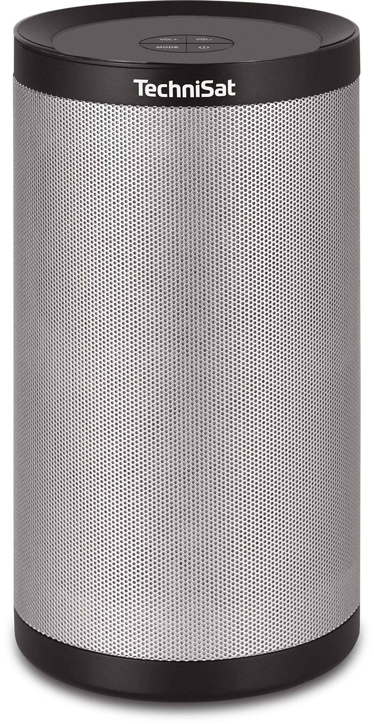 TechniSat Techni Sonido MR2 – Multi Room Altavoz (Multi Room de retransmisión, Radio por Internet, 2 x 10 W Wireless Speaker, Spotify Connect, UPnP de Audio Streaming) Negro/Plata