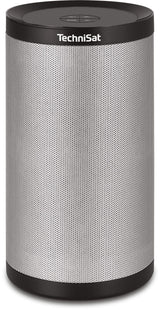TechniSat Techni Sonido MR2 – Multi Room Altavoz (Multi Room de retransmisión, Radio por Internet, 2 x 10 W Wireless Speaker, Spotify Connect, UPnP de Audio Streaming) Negro/Plata