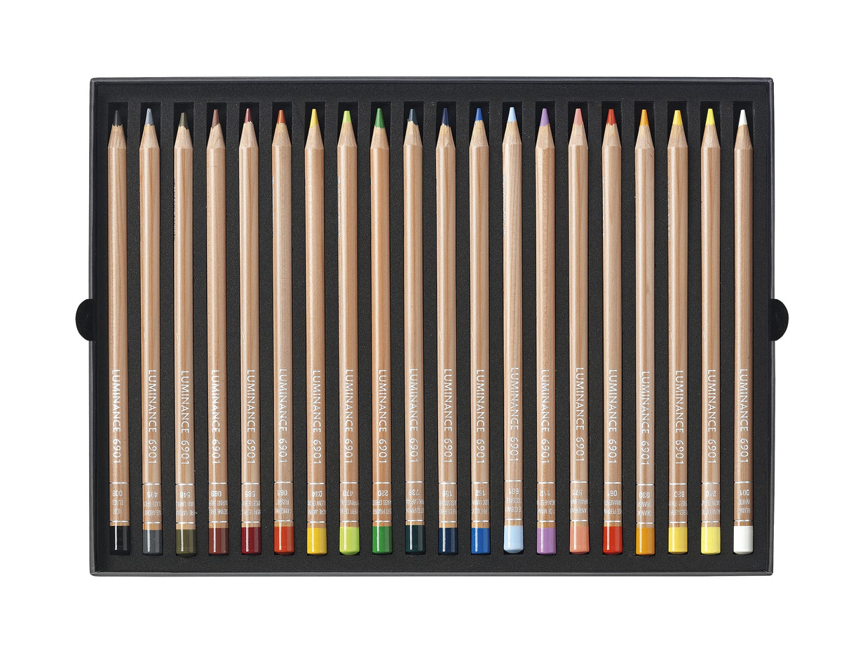 Caran d 'Ache Caja de 20 Colores LUMINANCE 6901™