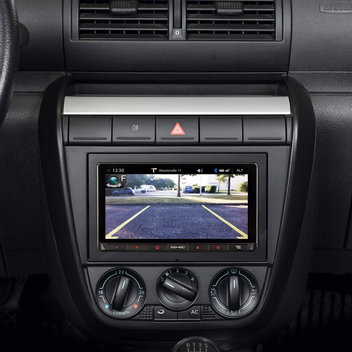 ZENEC Z-N528: Radio de Coche 2-DIN/infotainer, Sistema Multimedia con Pantalla táctil de 17,1 cm/6,75", Dab+, Bluetooth, USB, Centro Multimedia con Apple CarPlay y Google Android Auto