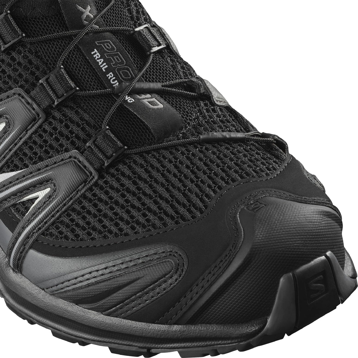 Salomon XA Pro 3D Zapatillas de Trail Running para Hombre, Ajuste preciso, Agarre en todo tipo de terrenos, Senderismo, Black, 40