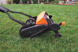 Fiskars Cortacésped StaySharp Max, Cortacésped con sistema de corte sin contacto, Ancho de corte: 46 cm, Negro/Naranja/Plata, 1000591