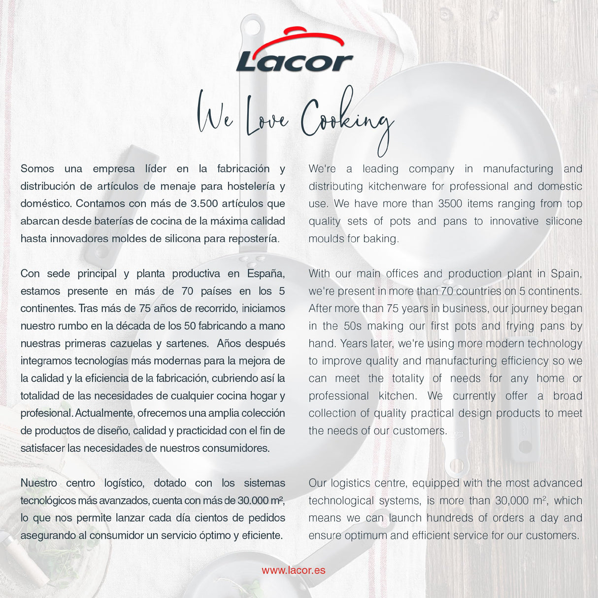 Lacor - 69978 - Batidora profesional con brazo triturador y batidor intercambiable, mango ergonómico, materiales de alta calidad, apta para ollas hasta 200L, 850W, velocidad variable.