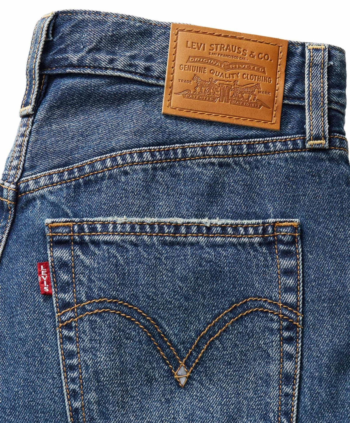 Levi's Ribcage Wide Leg H223 Jeans, Polar Perimiter, 25W x 32L Mujeres