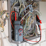 Testboy 27 Juego de buscador de línea digital, protegido contra voltaje externo hasta 400 V (para líneas vivas y no vivas, nivel de transmisión y recepción ajustable), negro